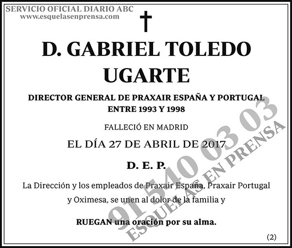 Gabriel Toledo Ugarte
